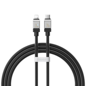 کابل تبدیل USB-C به لایتنینگ بیسوس مدل cakw000101 طول 2متر