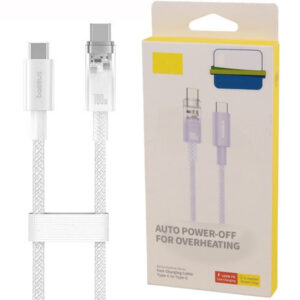 کابل تبدیل USB-C بیسوس مدل P10319703221-01 طول 200 سانتی متر